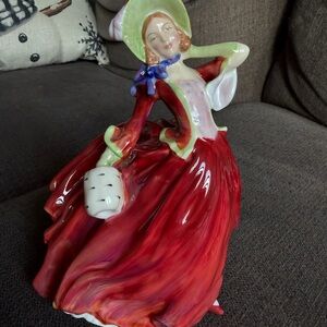Royal Doulton Red and Green Ceramic Figurine